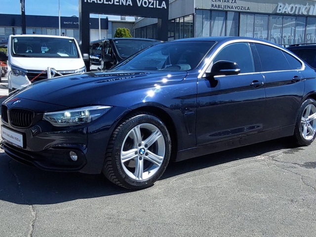 BMW 420d Gran Coupe Sport AUTOMATIK 140 KW *94.000KM* GARANC*